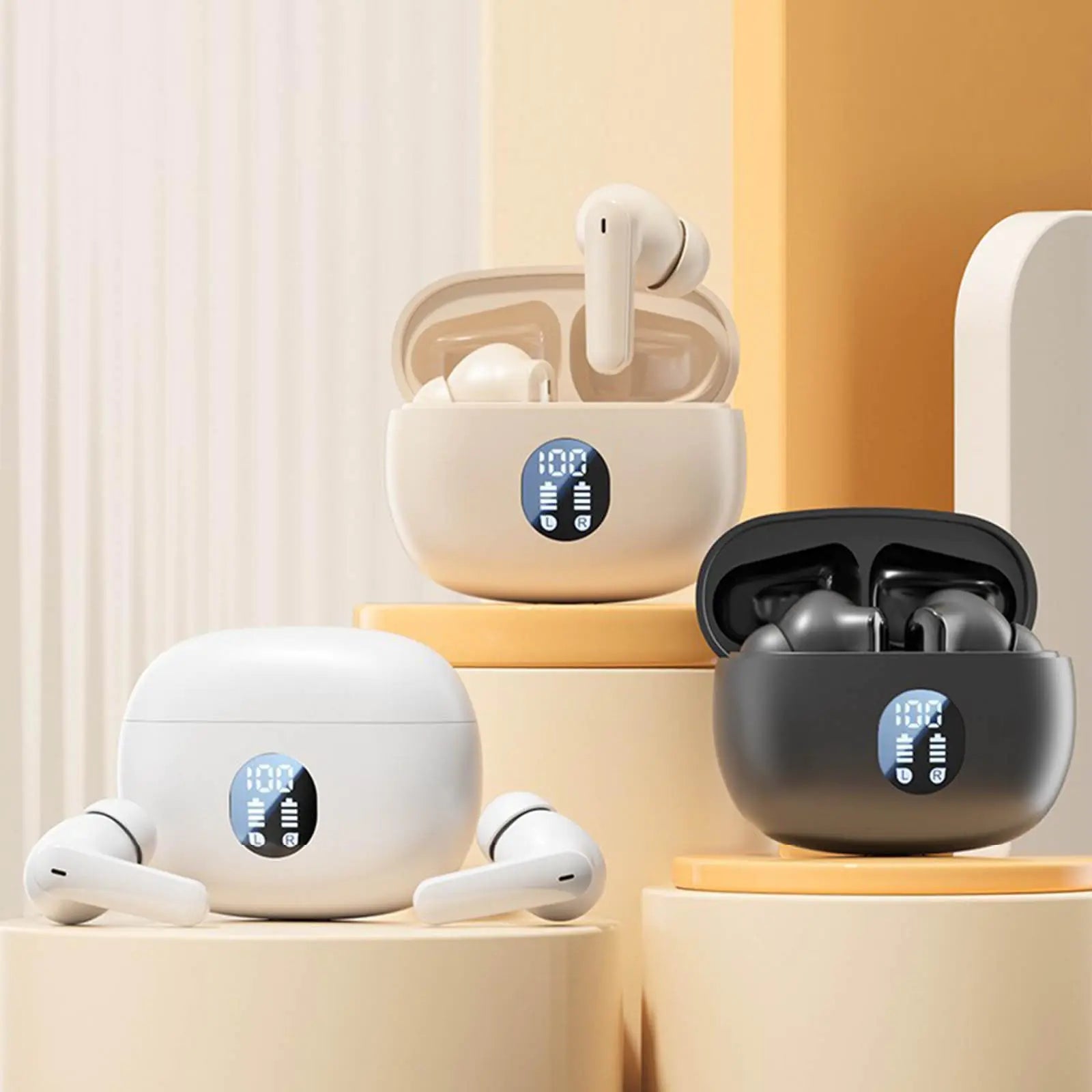 Translating Earbuds Wireless Bluetooth Translation Earbuds Language Translator 144 Languages Play Music Bluetooth Over-Ear Earbuds Return Pallets for Sale Liquidation