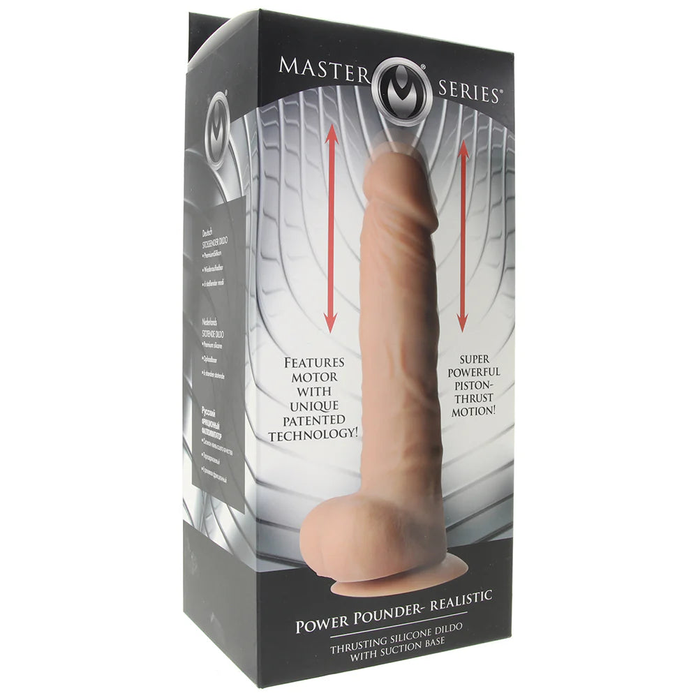 Master Series Power Pounder Thrusting Dildo