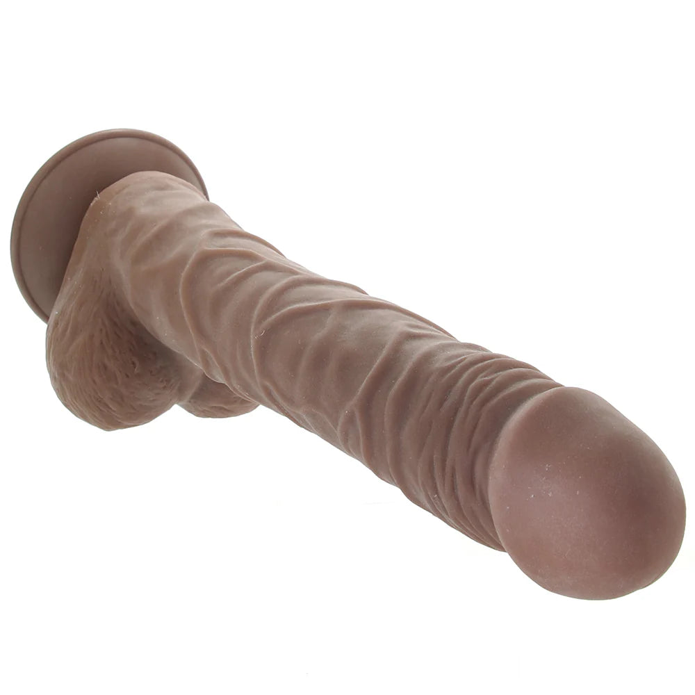 Gender X 10 Inch Poseable True Feel Dildo in Dark - Regular