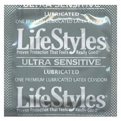 Lifestyles Condom Ultra Sensitive Lubricated 3 Pack