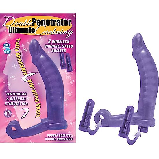 Double Penetrator C-Ring Purple