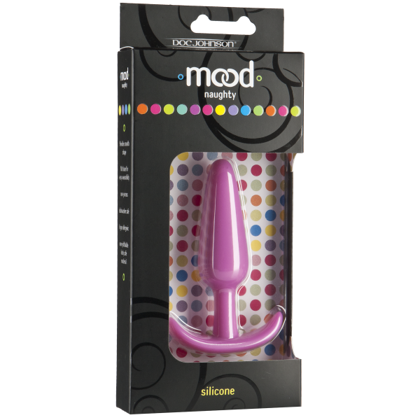 Mood Naughty Medium Pink Silicone Butt Plug