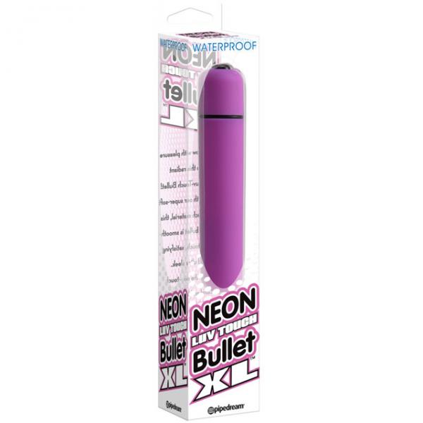 Neon Luv Touch Bullet XL Purple Vibrator