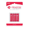 Dragon Alkaline Batteries Size AAA 4 Pack