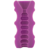 Mood Pleaser Thick Ribbed Purple Masturbator