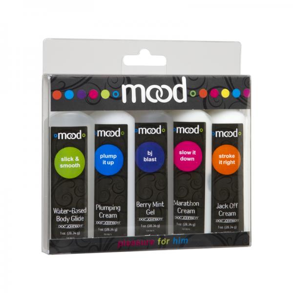 Mood Pleasure For Him 5 Pack 1 oz Bottles