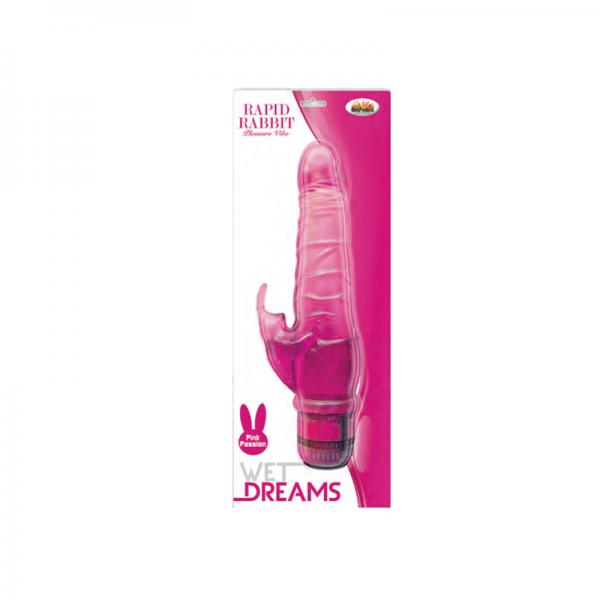 Rapid Rabbit Pink Passion Vibrator