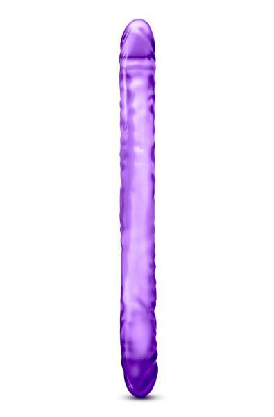 B Yours 18 inches Double Dildo Purple