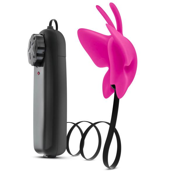 Luxe Butterfly Teaser Pink Clitoral Vibrator