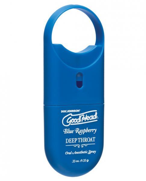 Goodhead Deep Throat Spray To Go Blue Raspberry .33oz