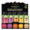 Display - Naturals Massage Oil Prepack